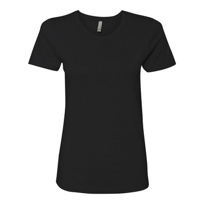 Next Level Women's Cotton Short Sleeve Boyfriend Crew T-Shirt