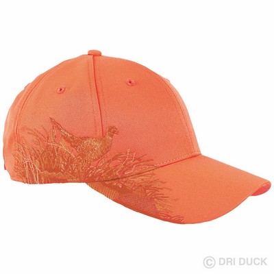 DRI DUCK Pheasant Blaze Orange Cap