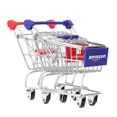 iPosh Mini Shopping Cart (Blue)