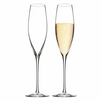 Waterford® Crystal Elegance 8.5 Oz. Champagne Classic Flute Glasses (Set of 2)