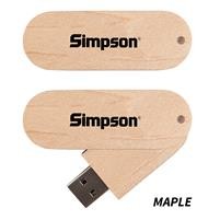 Woody USB Drive (4 GB)