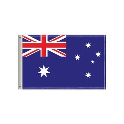 36"W x 24"H National Flag, Australia, Double-Sided