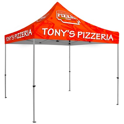 10' Canopy w/40 mm Hex Steel Frame and Wheeled Bag