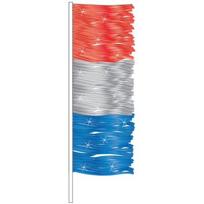 12" Metallic Antenna Fringe Pennant Kit