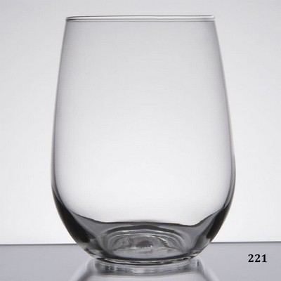 17 Oz. Stemless White Wine Glass