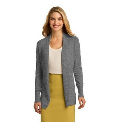 Port Authority® Ladies Open Front Cardigan Sweater