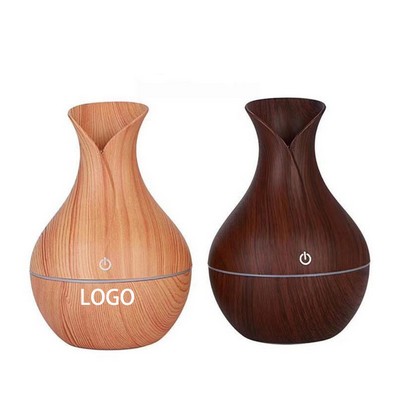 Wooden Aromatherapy Air Fresh Humidifier Vase