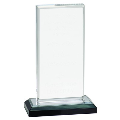 5" x 8" Silver Beveled Impress Acrylic Award