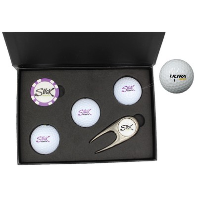 Wilson Scotsman's Premium Gift Box with Domed Poker Chip