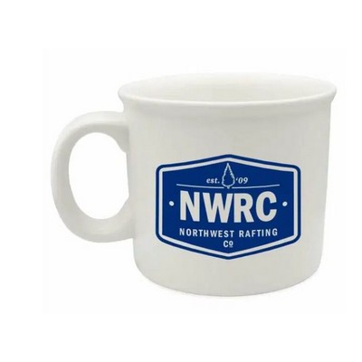 14 Oz. Matte Ceramic Camp Mug