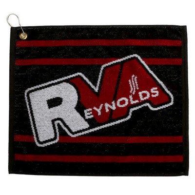 Custom 16" x 19", 3.2 lb, Woven Jacquard Sport Towel