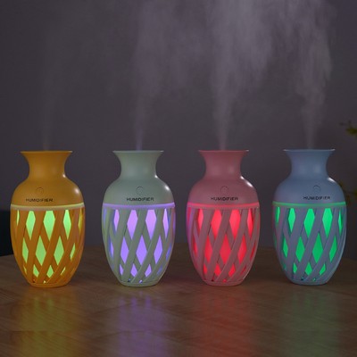 Mini Vase Shape Humidifier LED Night Light