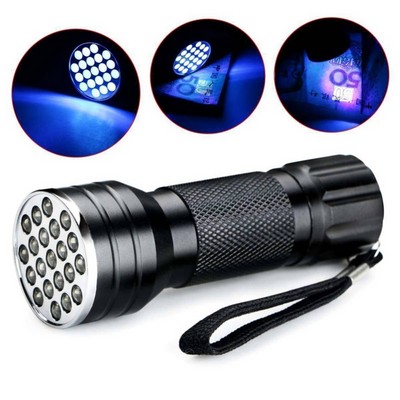 21 LED UV Flashlights