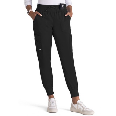 Barco - Grey's Anatomy Stretch - Women's Seven Pocket Ribbed Waistband Carly Pant