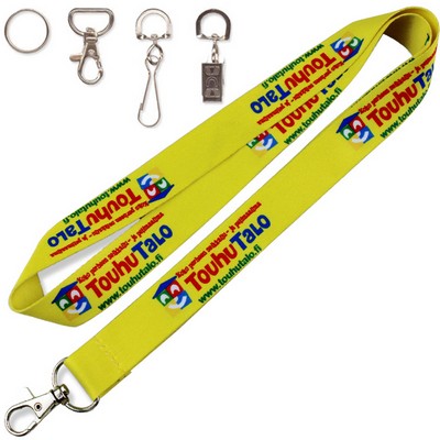 5/8" Silkscreen Lanyard