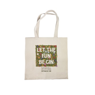 Canvas Tote Bag w/ Full-Color Imprint