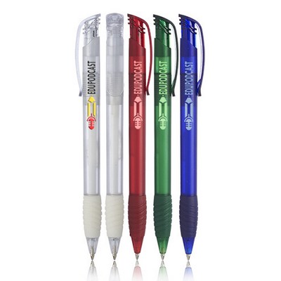 Translucent Ballpoint Grip Pens