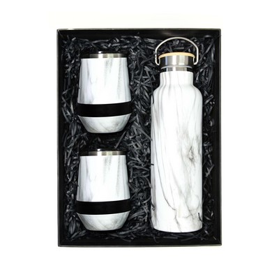 Elemental® Wine Gift Set - Stainless Steel - Vacuum Insulated - BPA Free - Lead Free