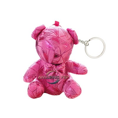 4.5" Keychain Squishmallow Plush Key Tag - Bear