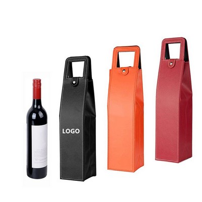 PU Wine Carrier Bag