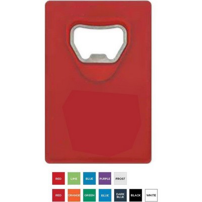 Credit Card Bottle Opener