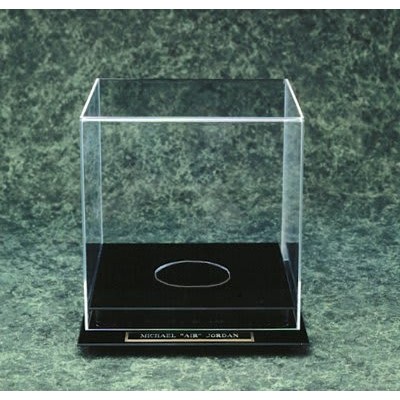 Basketball Acrylic Display Case with Base