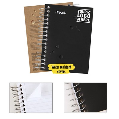 5 1/2" x 3 1/2" 100 Sheets College Ruled Paper Spiral Notebook