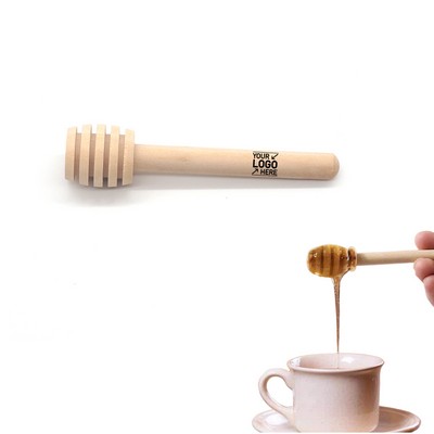 Wooden Honey Dipper Stick