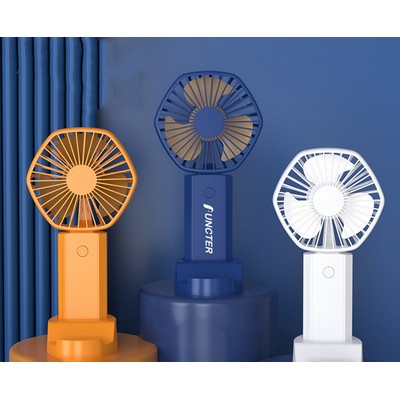 Portable Rechargeable Mini Fan Small Desk Fan