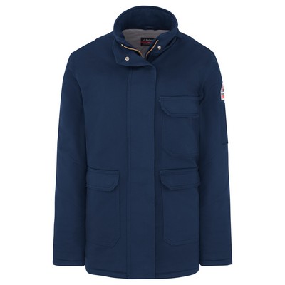 Bulwark™ Women's Deluxe Parka - Navy Blue