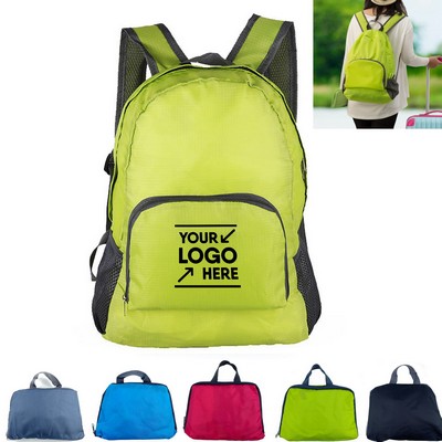 Lightweight Water-Resistant Foldable Backpack