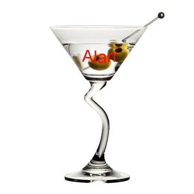 Corner Martini Glass