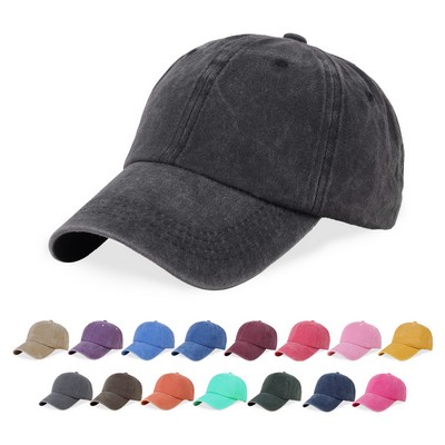 Unisex Cotton Vintage Baseball Cap