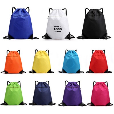 Outdoor Sports Waterproof Drawstring Duffel Backpack