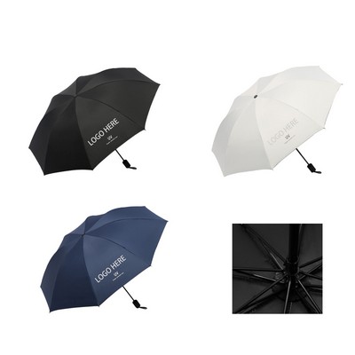 Print Logo Folding Umbrella