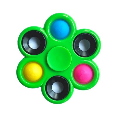 5 Fingers Toys Push Bubble Fidget Spinner