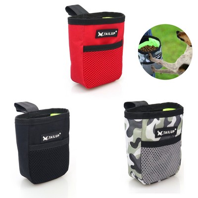 Portable Dog Snack Pouch for Outdoor Training Sessions