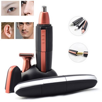 Dual-Function Nose and Ear Hair Trimmer