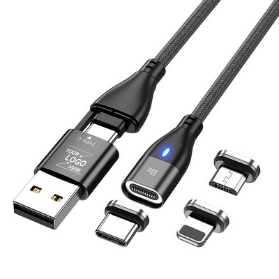 60W Fast Charging Magnetic Data Cable