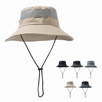 Unisex UV Protection Bucket Hat for Fishing