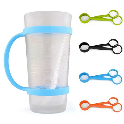 Silicone Bottle Grip Carrier Holder - Secure Your Drink