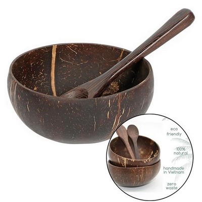 Coconut Wood Bowl Set