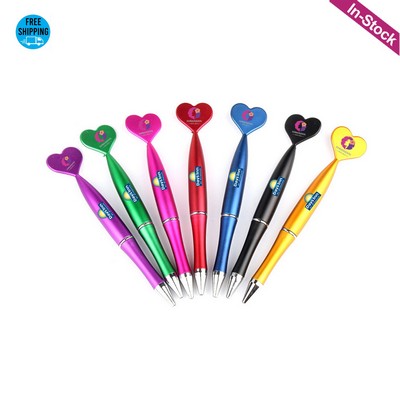 Heart-shaped Ballpoint Pen