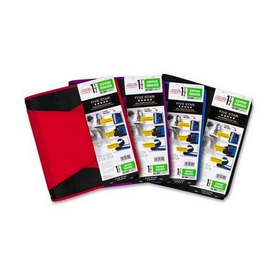 Five Star Zipper Binder - Assorted Colors (Case of 4)