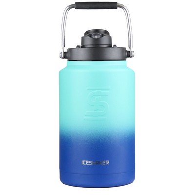 Ice Shaker Jug - Navy/Mint - 128 oz