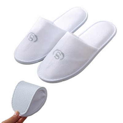 Hotel Closed Toe Non Slip Disposable Slippers