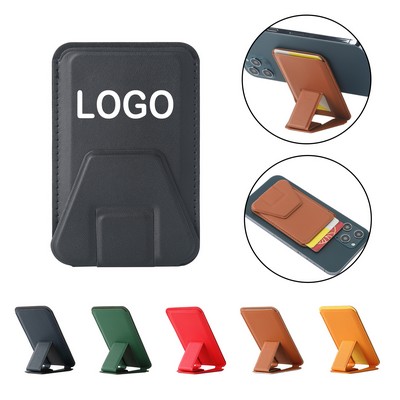 Magnetic Card Bag With Phone Holder