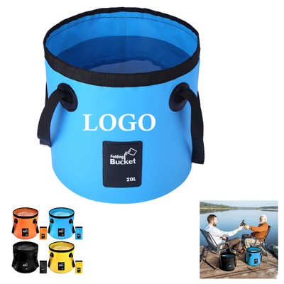 20L Collapsible Bucket With Handle