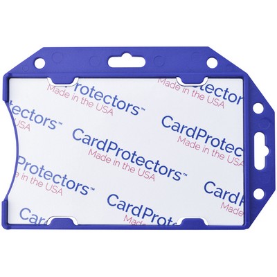 Semi Rigid Shield 1-Card Holder with Data Skimming Protection Tyger Material