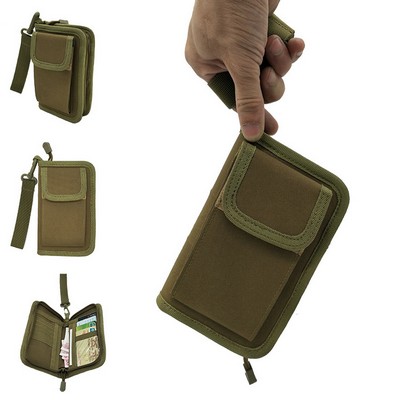 Portable Tactical Molle Mini Card Wallet Pouch